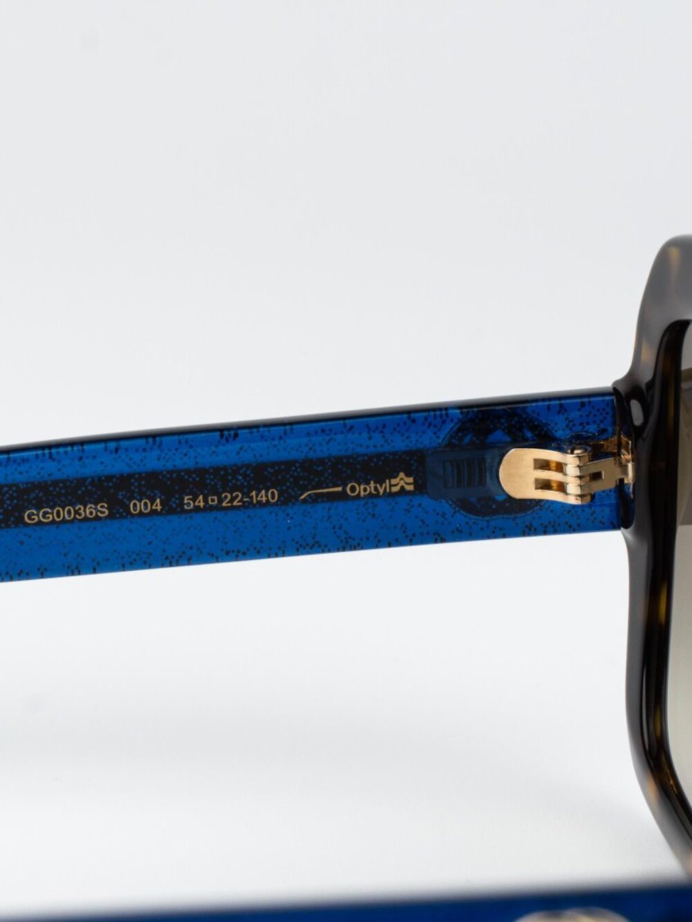 Gucci Women Sunglasses Havana Brown Gradient Square GG0036S 004 NEW AUTHENTIC - Picture 8 of 10